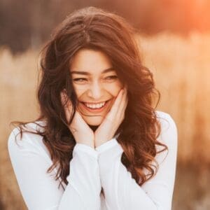 Northampton dentist | woman smiling